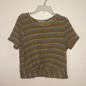 Tie-Front Crop Top
